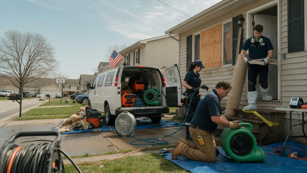 Water Damage Restoration in Walford, IA near me